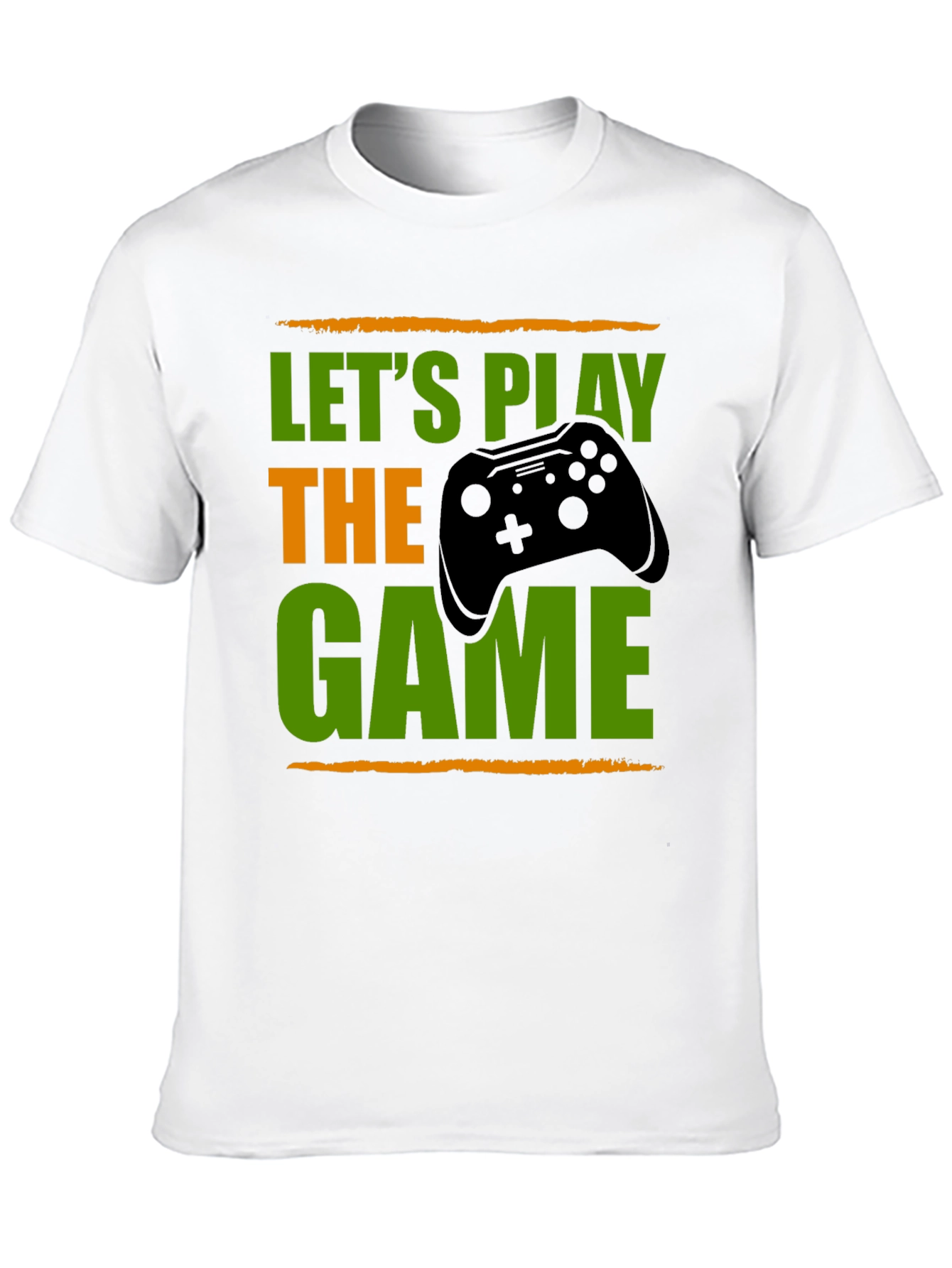 Lets Play The Game Black T-Shirt