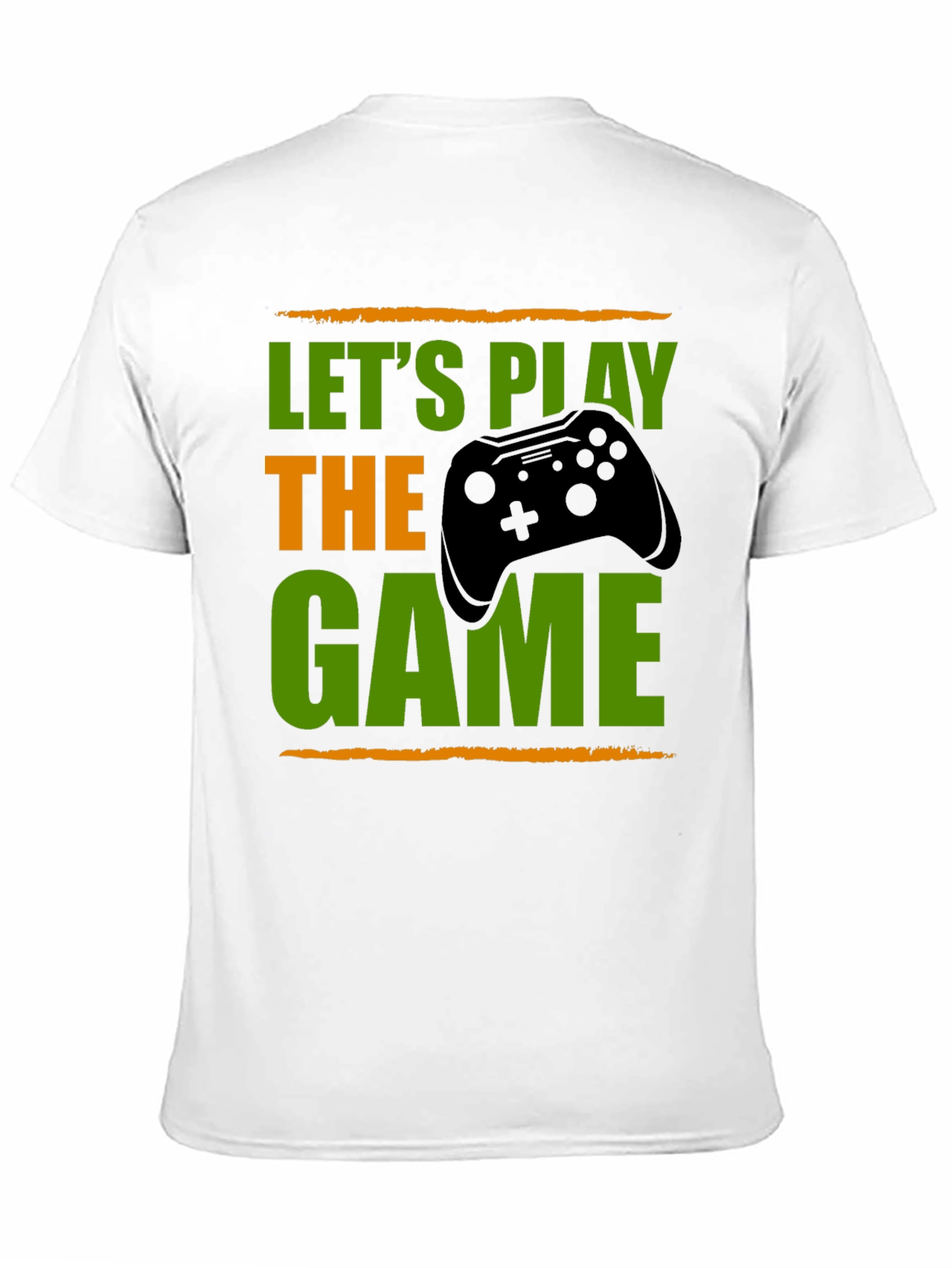 Lets Play The Game Black T-Shirt