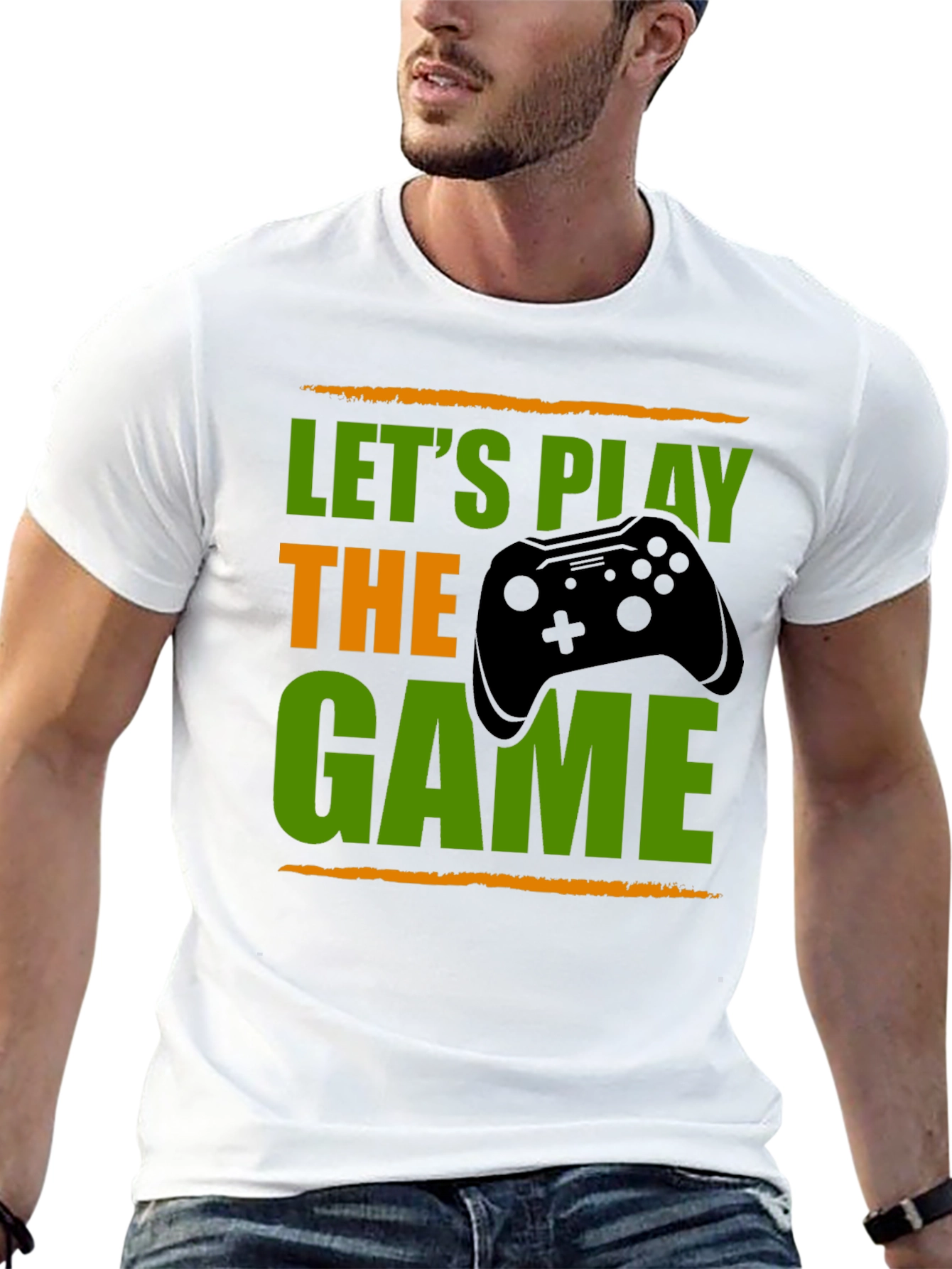Lets Play The Game Black T-Shirt