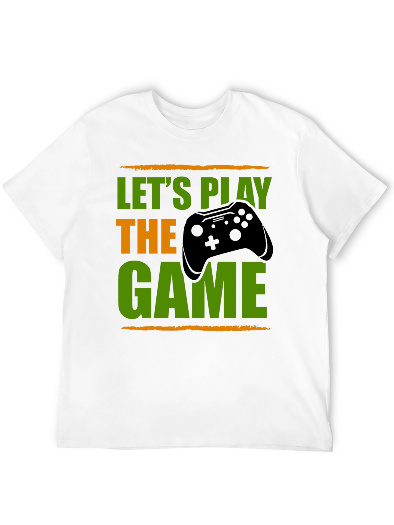 Lets Play The Game Black T-Shirt