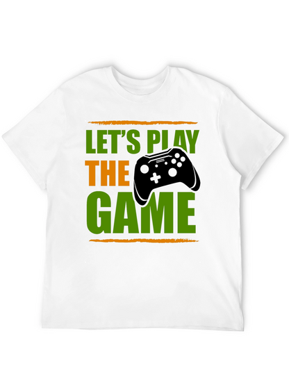 Lets Play The Game Black T-Shirt