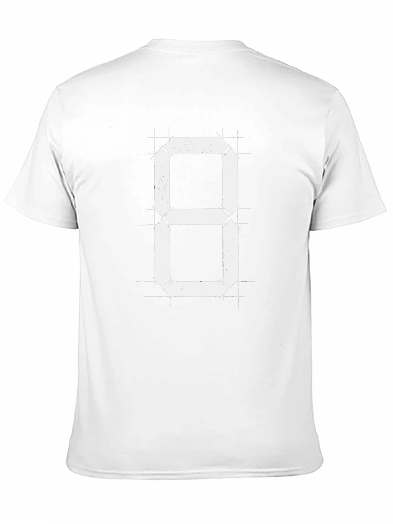 Digital Eight Graphic Tee - Black