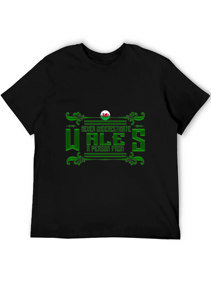 Welsh Pride T-Shirt - Never Underestimate Wales!