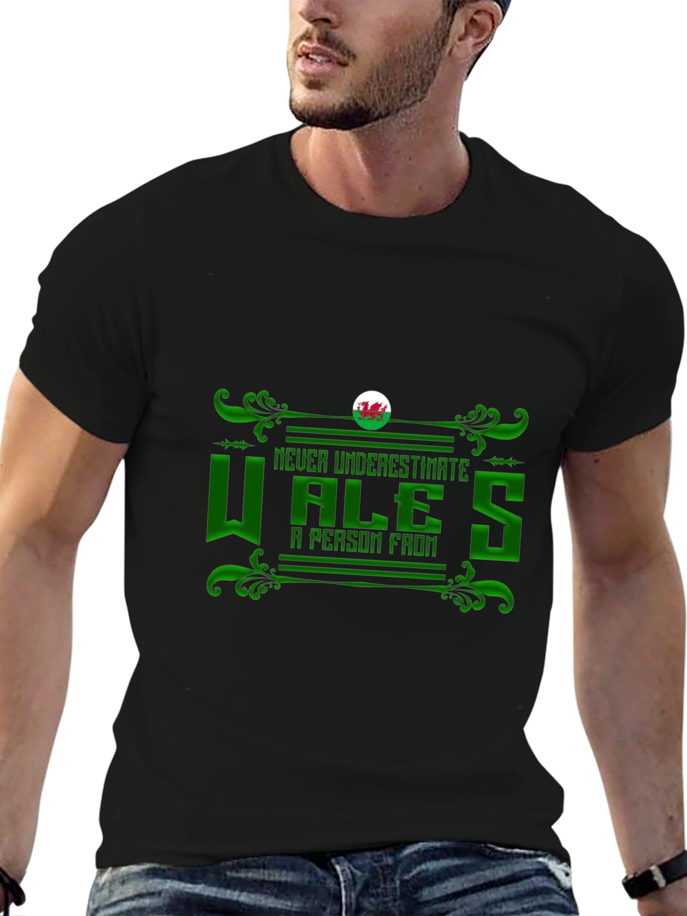 Welsh Pride T-Shirt - Never Underestimate Wales!