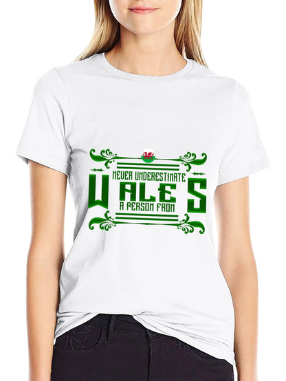 Welsh Pride T-Shirt - Never Underestimate Wales!