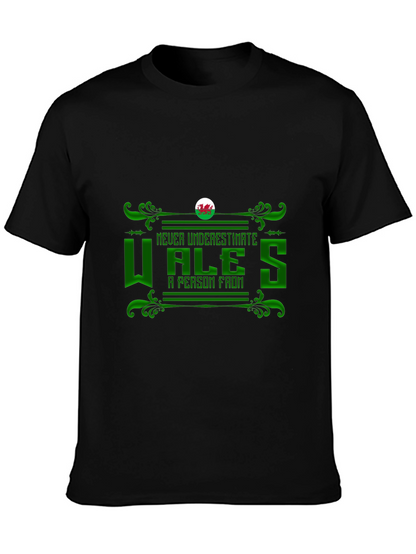 Welsh Pride T-Shirt - Never Underestimate Wales!