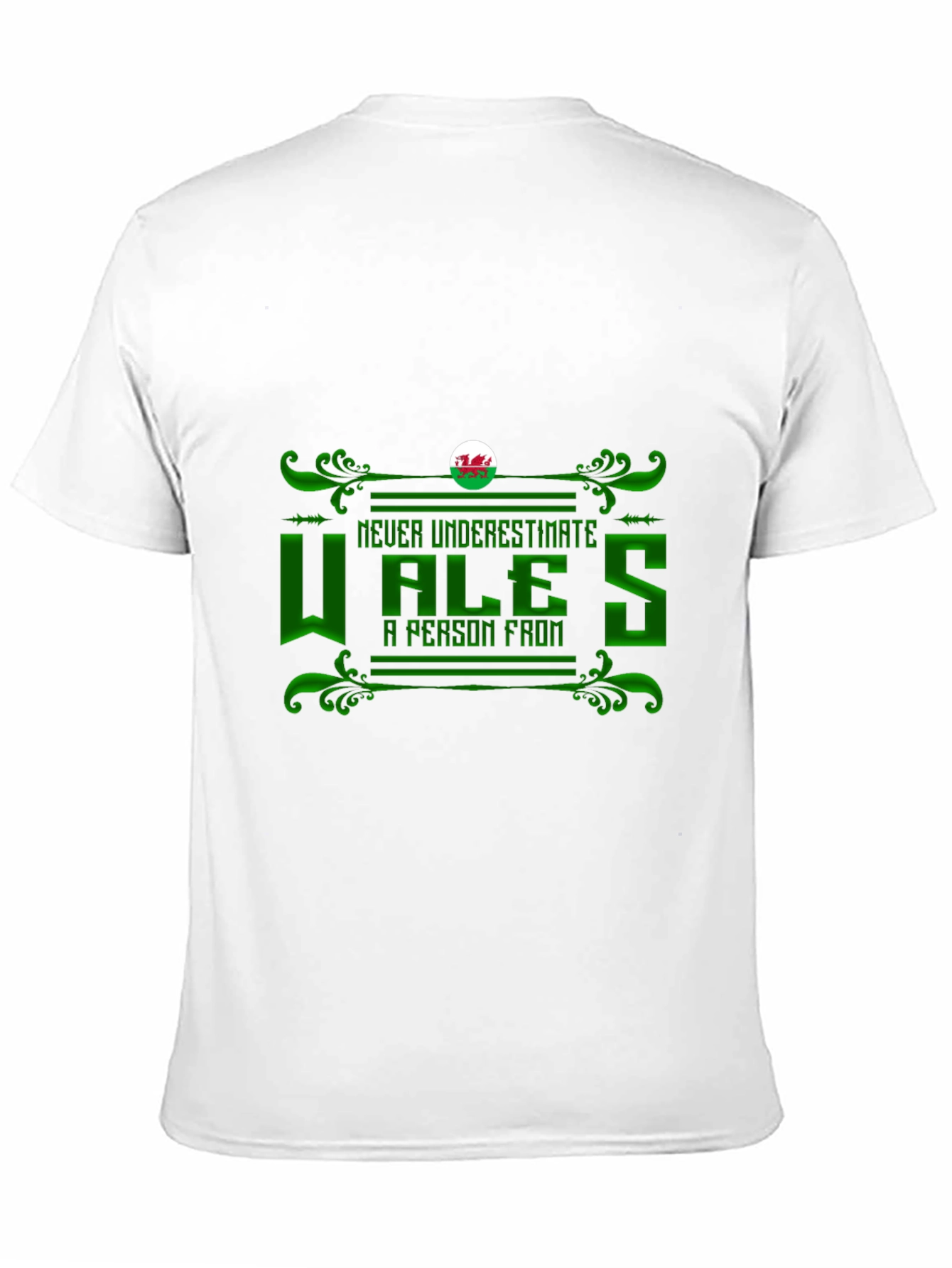 Welsh Pride T-Shirt - Never Underestimate Wales!
