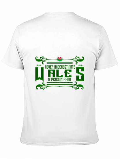 Welsh Pride T-Shirt - Never Underestimate Wales!