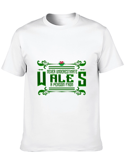 Welsh Pride T-Shirt - Never Underestimate Wales!