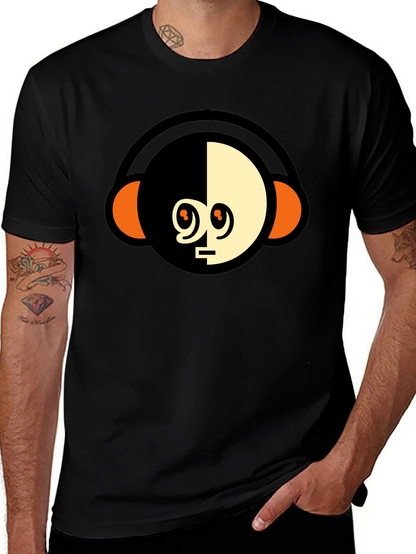 Modern Monkey Headphone Graphic Tee
