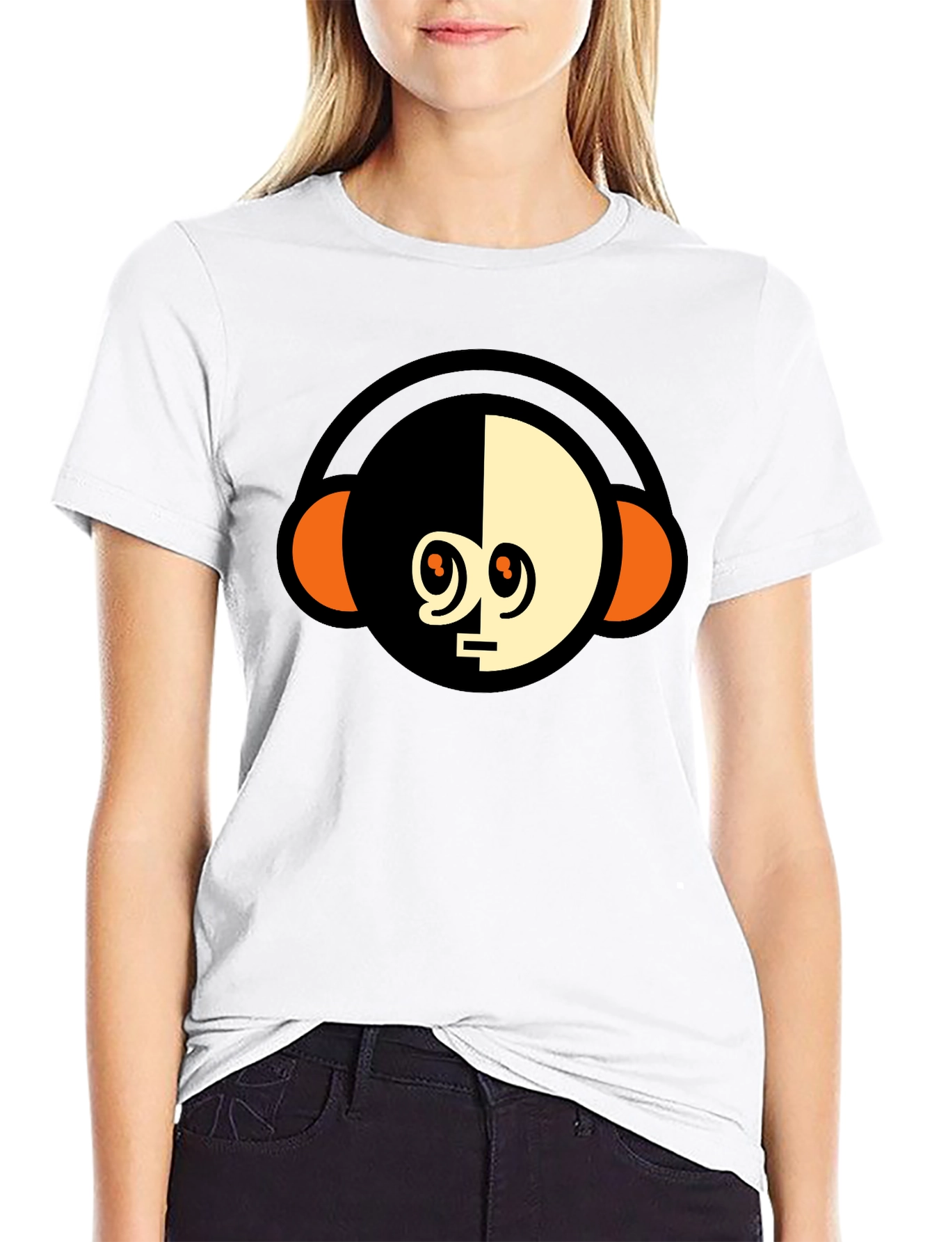 Modern Monkey Headphone Graphic Tee