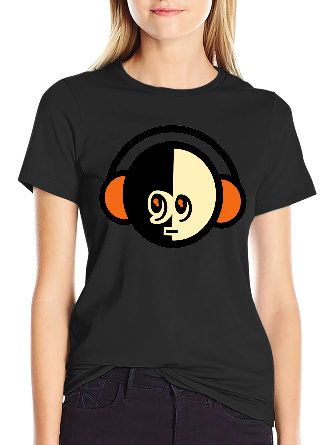 Modern Monkey Headphone Graphic Tee