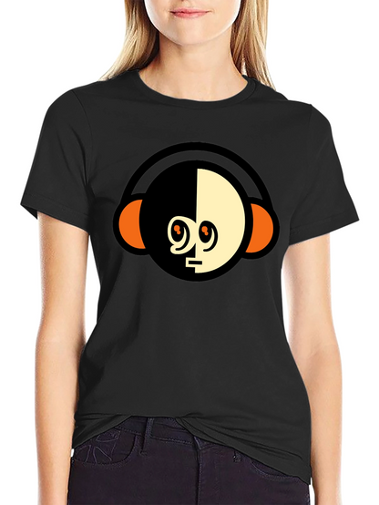 Modern Monkey Headphone Graphic Tee