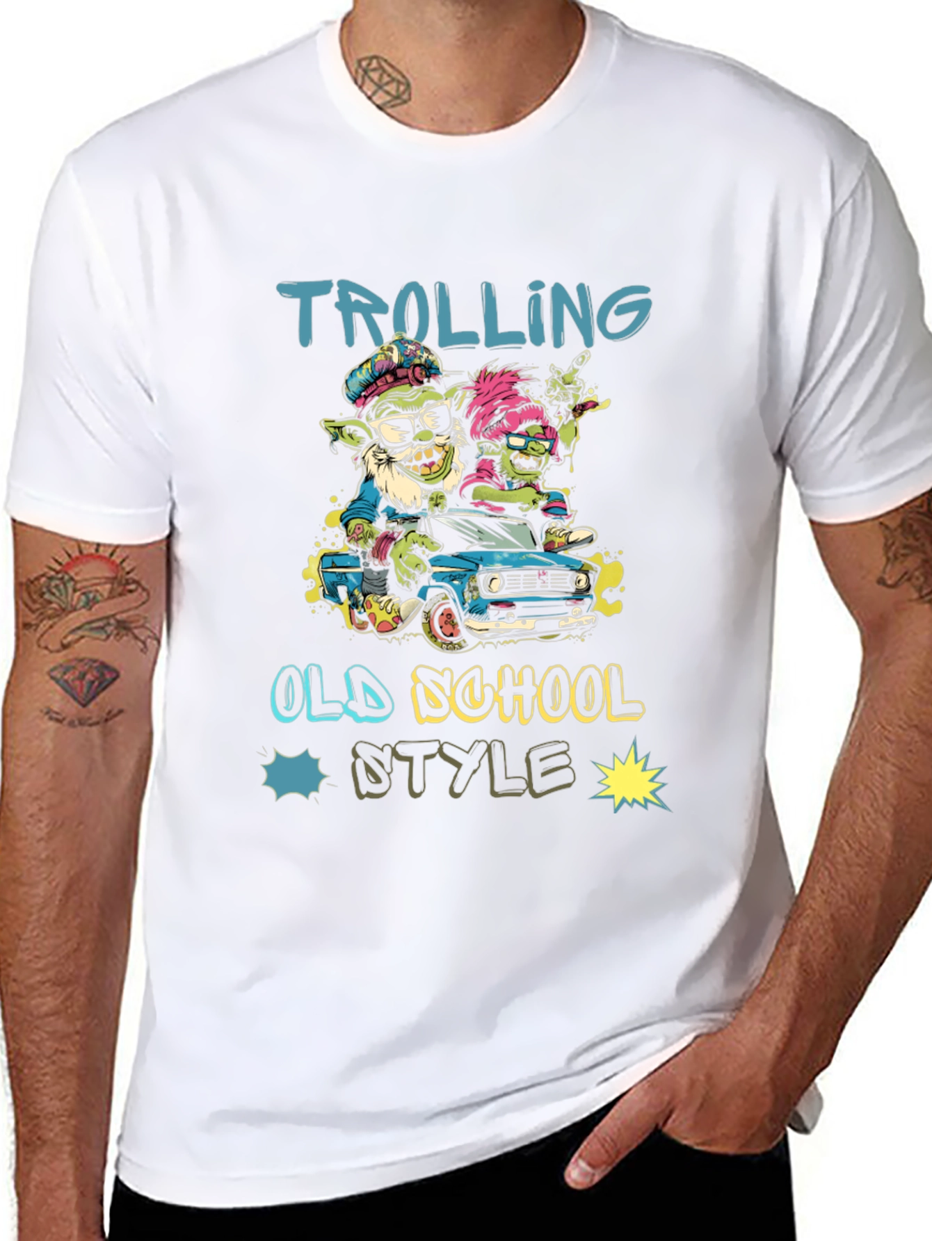 Trolling Old School Style T-Shirt