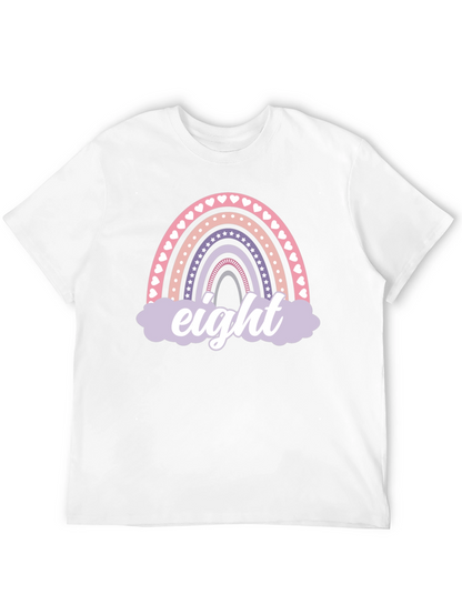 Rainbow Eight Birthday T-Shirt
