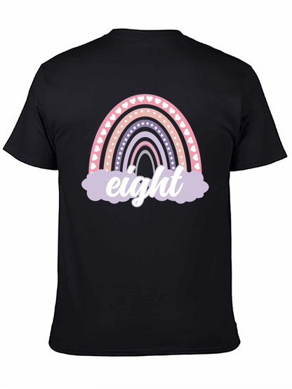 Rainbow Eight Birthday T-Shirt