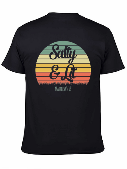 Salty & Lit Graphic T-Shirt - Christian Apparel
