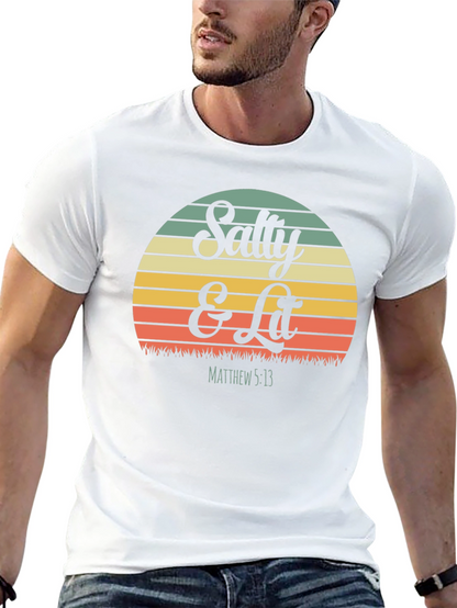 Salty & Lit Graphic T-Shirt - Christian Apparel