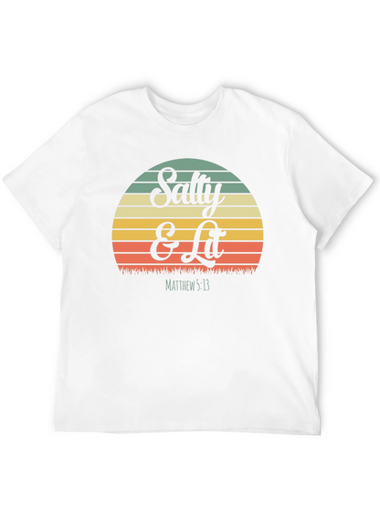 Salty & Lit Graphic T-Shirt - Christian Apparel