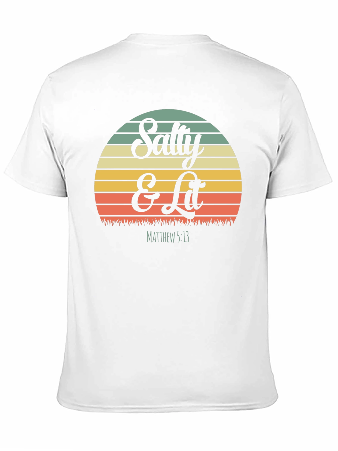 Salty & Lit Graphic T-Shirt - Christian Apparel