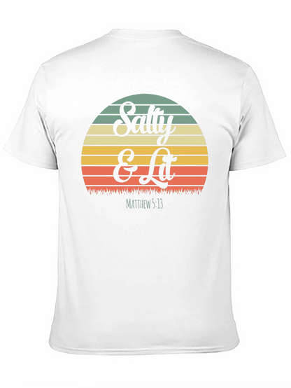 Salty & Lit Graphic T-Shirt - Christian Apparel