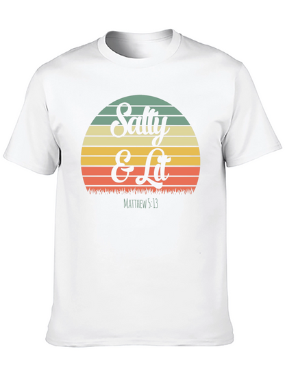 Salty & Lit Graphic T-Shirt - Christian Apparel