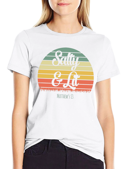 Salty & Lit Graphic T-Shirt - Christian Apparel
