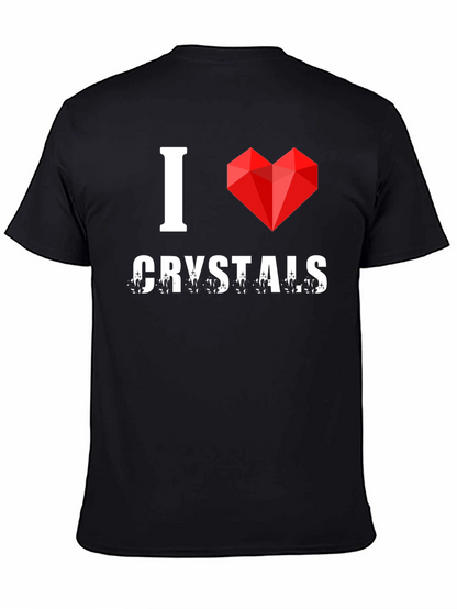I Love Crystals T-Shirt