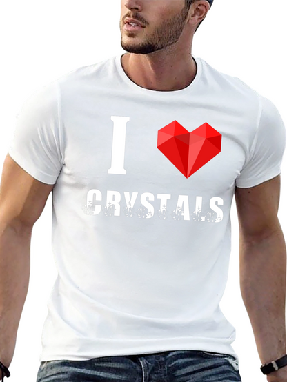 I Love Crystals T-Shirt