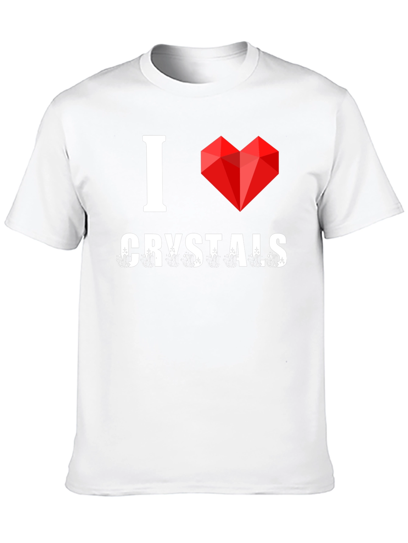 I Love Crystals T-Shirt