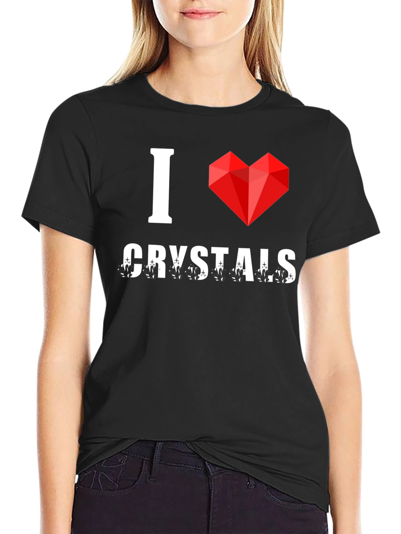 I Love Crystals T-Shirt