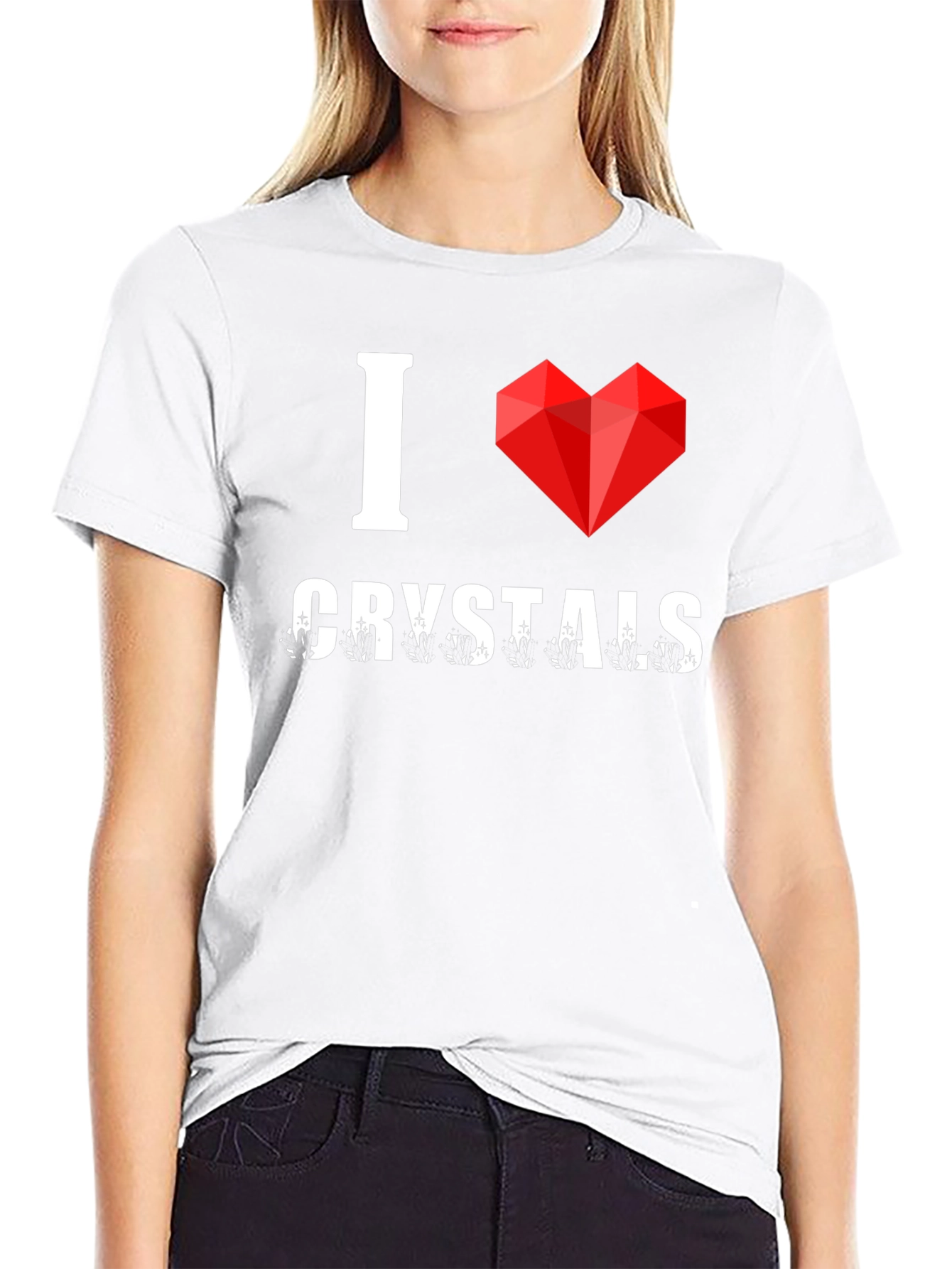 I Love Crystals T-Shirt