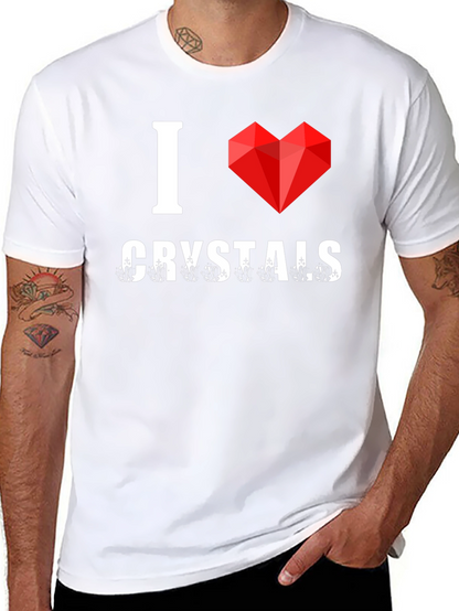 I Love Crystals T-Shirt