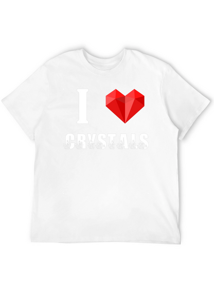 I Love Crystals T-Shirt