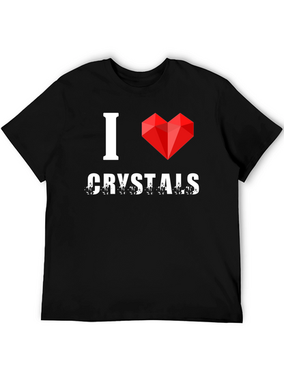 I Love Crystals T-Shirt