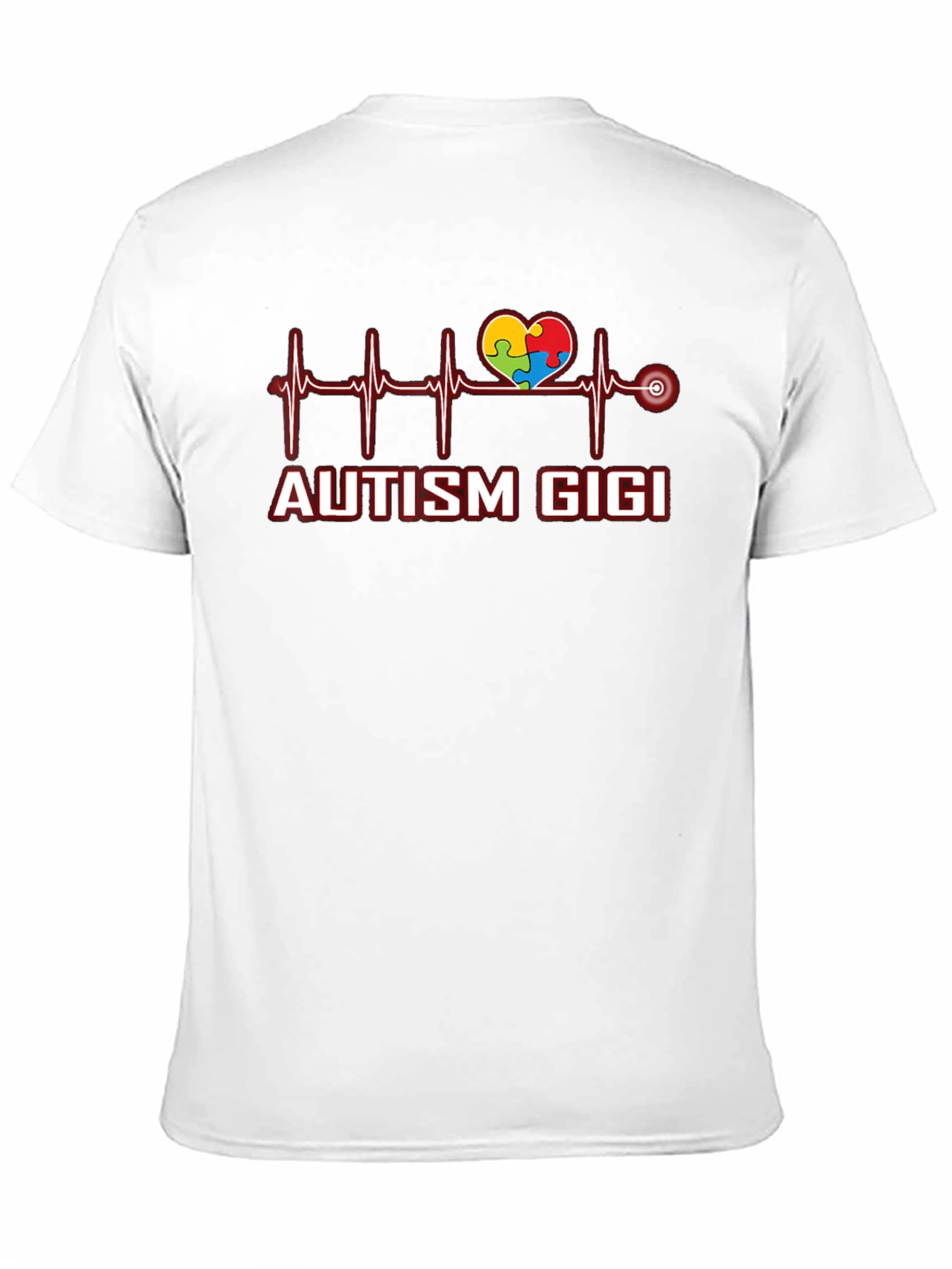 Autism Gigi Heartbeat T-Shirt