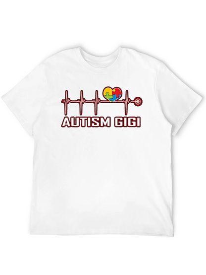 Autism Gigi Heartbeat T-Shirt