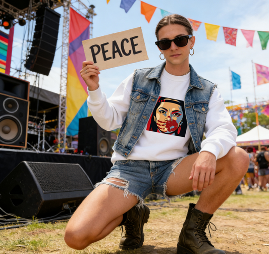 Indigenous Women’s Advocacy Portrait Sweatshirt