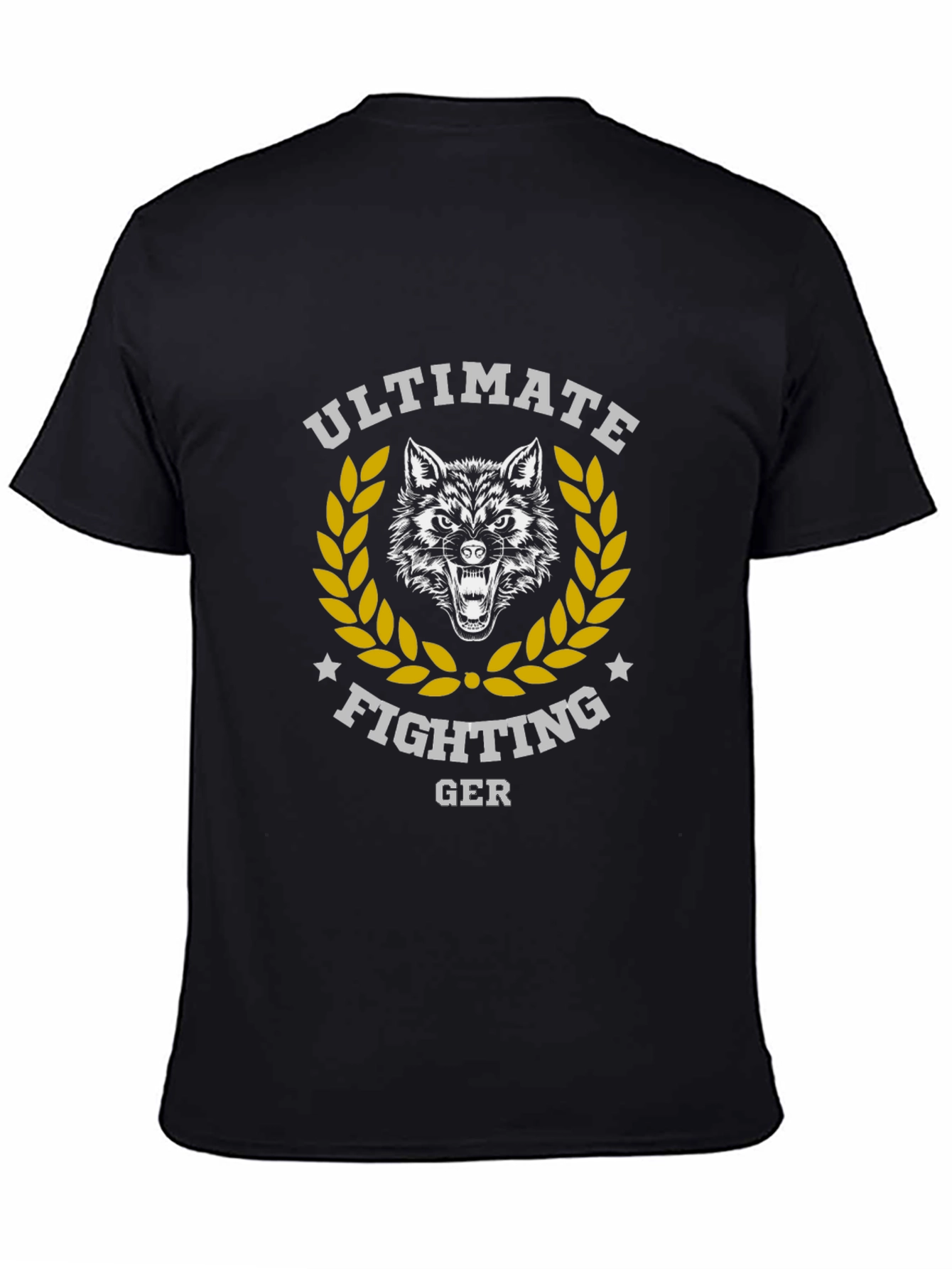 Ultimate Fighting GER Wolf Graphic T-Shirt