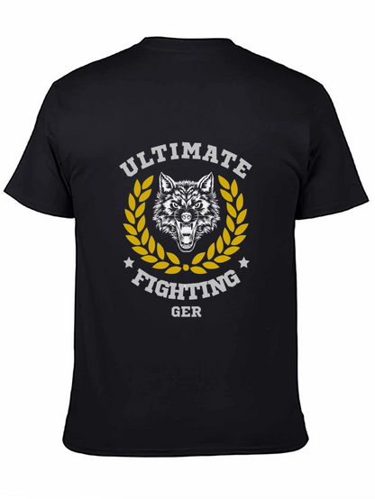 Ultimate Fighting GER Wolf Graphic T-Shirt