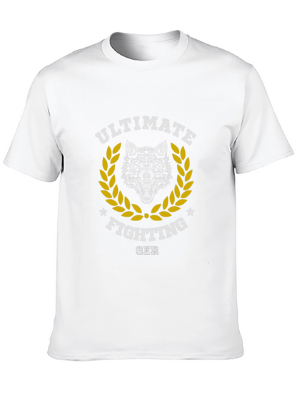 Ultimate Fighting GER Wolf Graphic T-Shirt