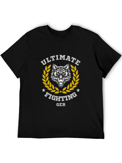 Ultimate Fighting GER Wolf Graphic T-Shirt