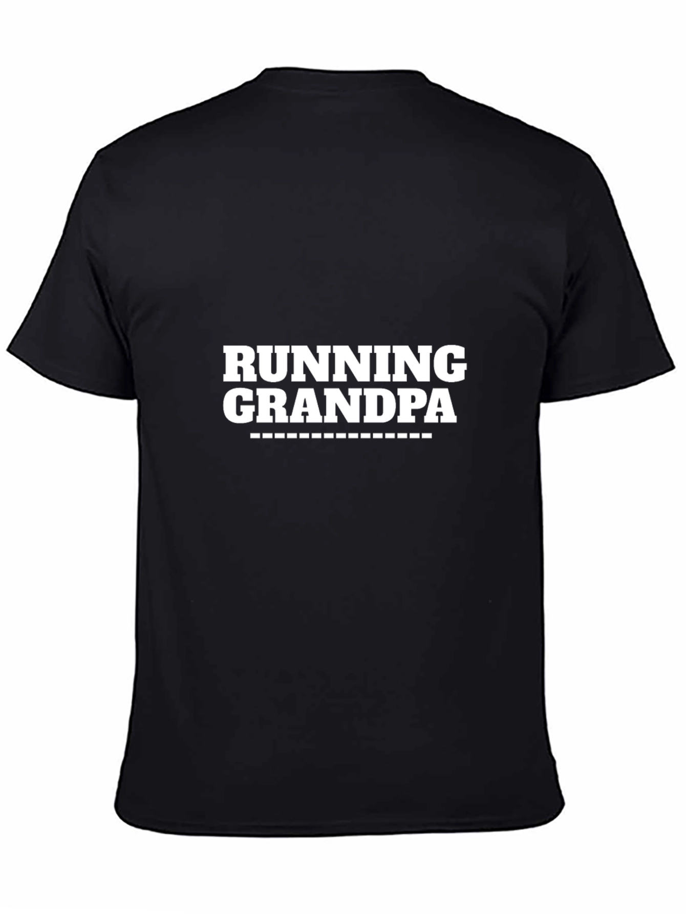 Running Grandpa T-Shirt - Black