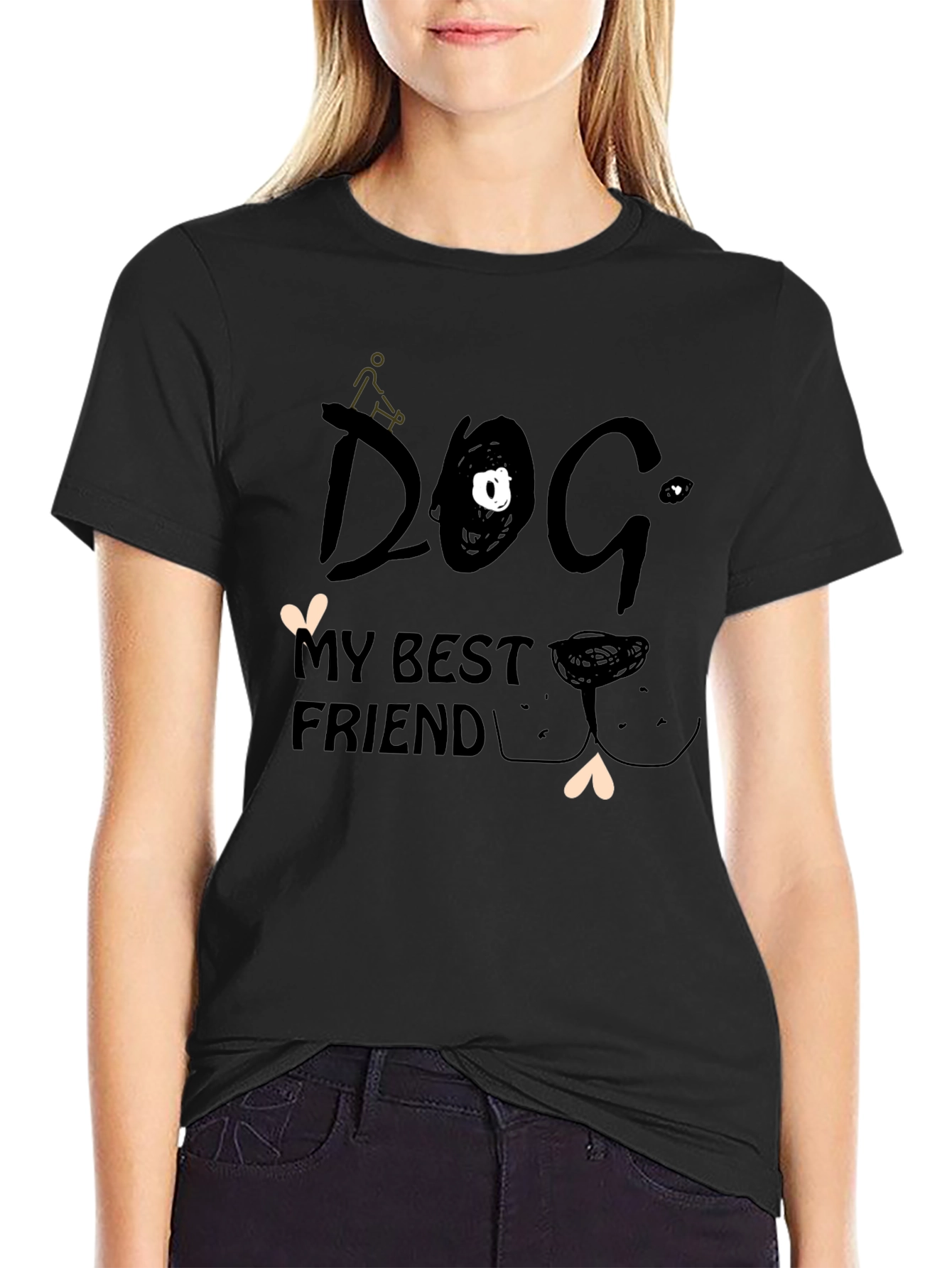 Dog My Best Friend Graphic Tee