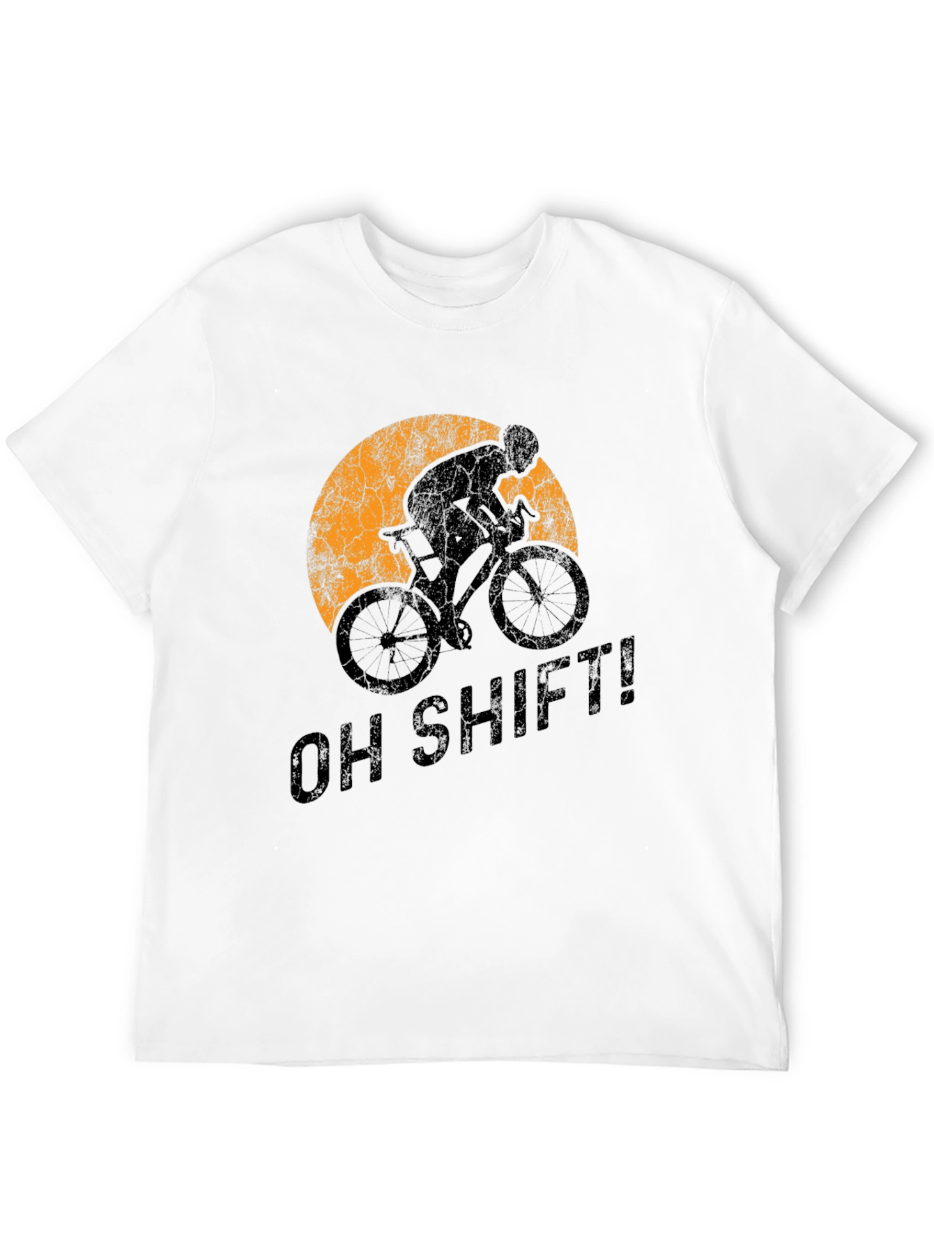 Oh Shift! Cycling T-Shirt - Sporty Graphic Tee