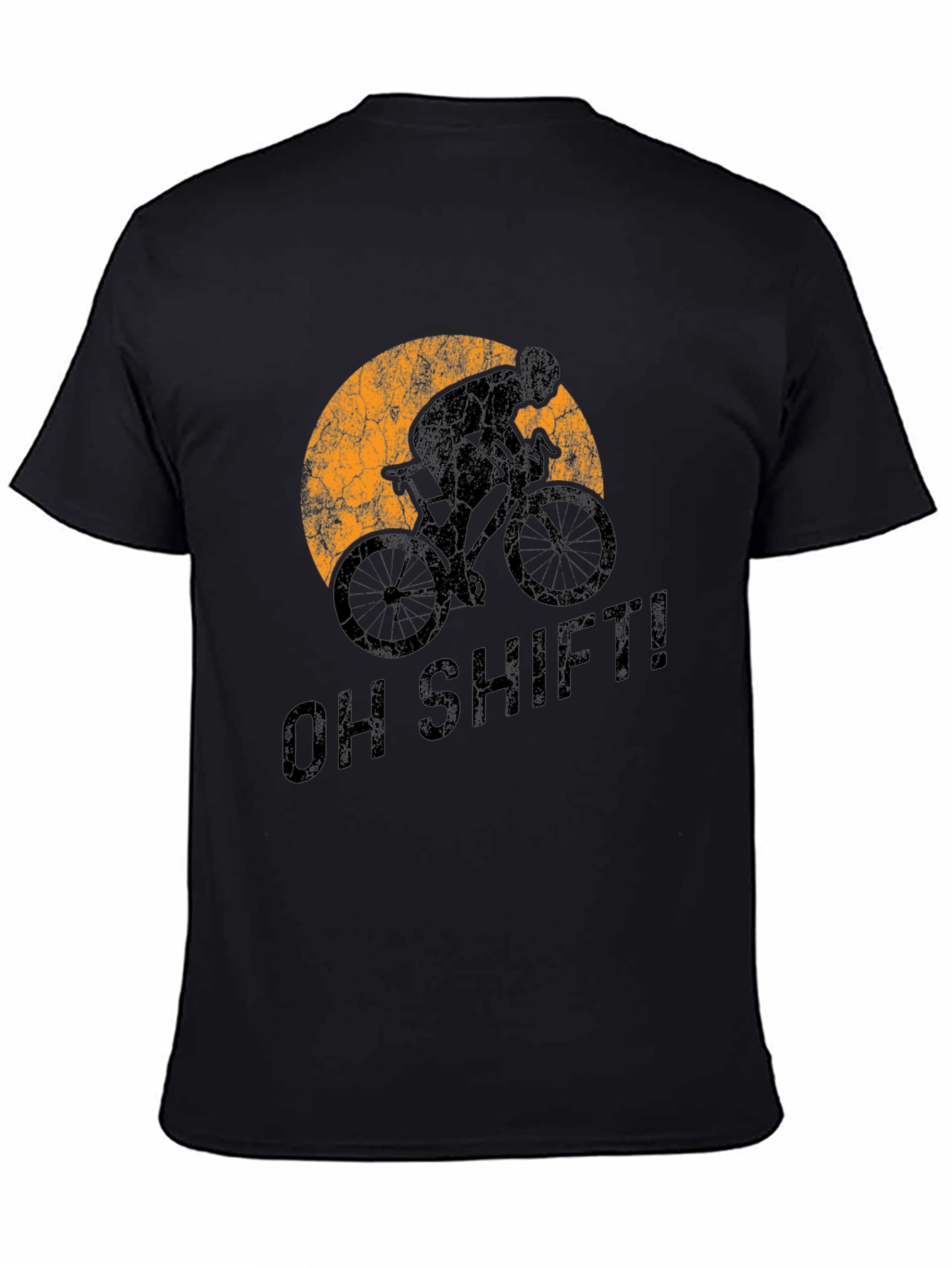 Oh Shift! Cycling T-Shirt - Sporty Graphic Tee