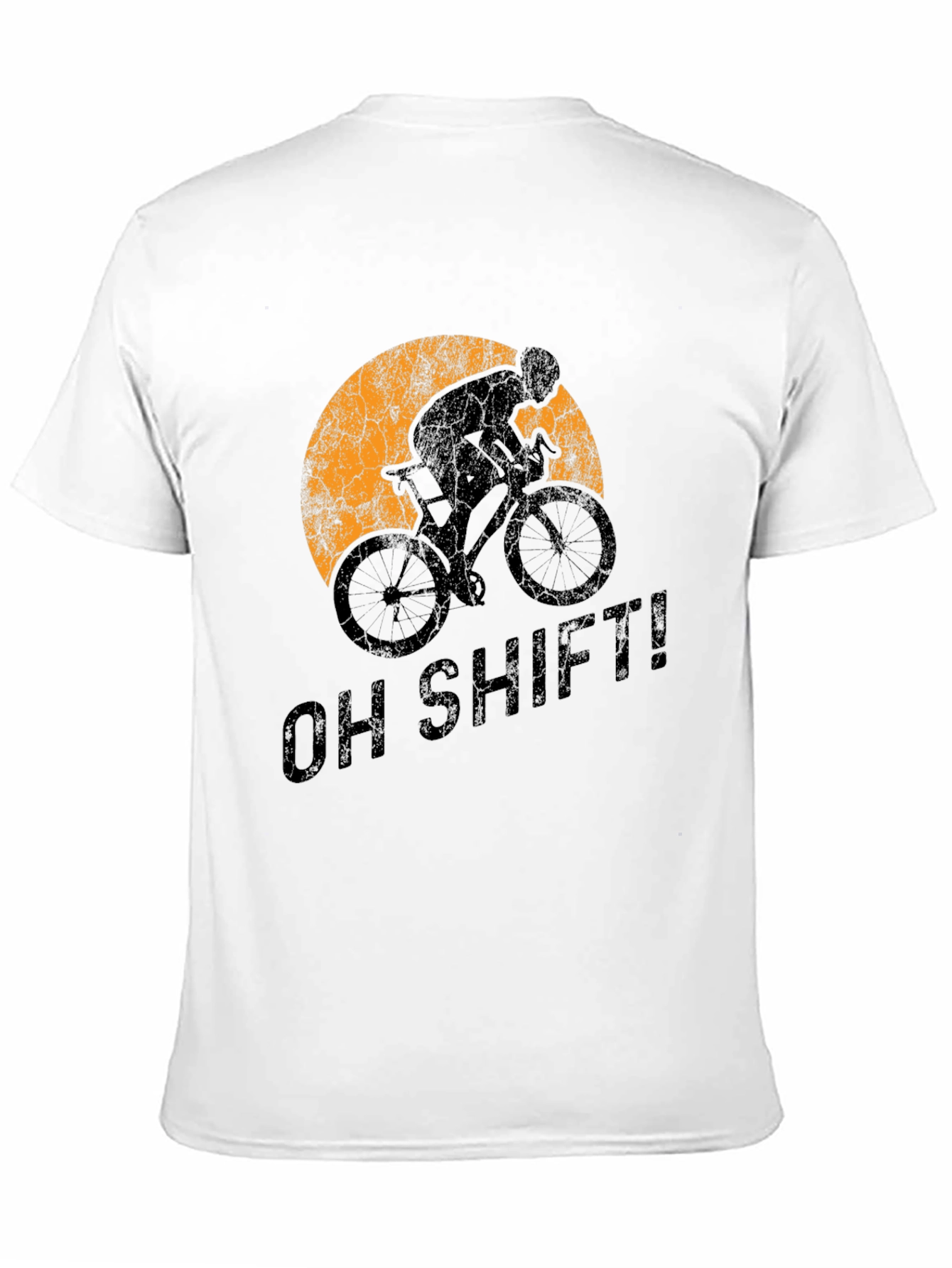 Oh Shift! Cycling T-Shirt - Sporty Graphic Tee
