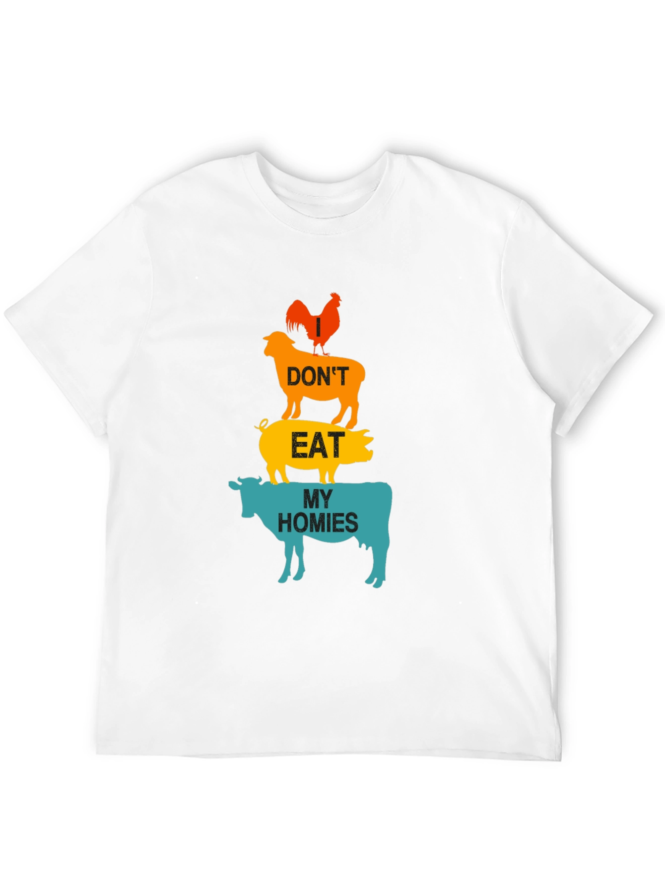 Dont Eat My Homies Vegan Graphic Tee