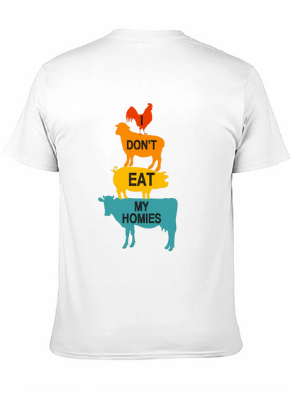 Dont Eat My Homies Vegan Graphic Tee