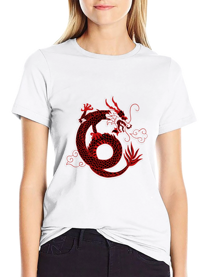 Dragon Graphic Tee - Black T-Shirt